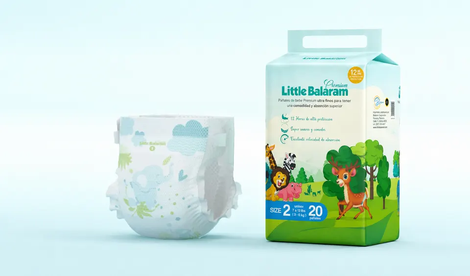 Pañal P/Bebe #2 Little Balaram Premium