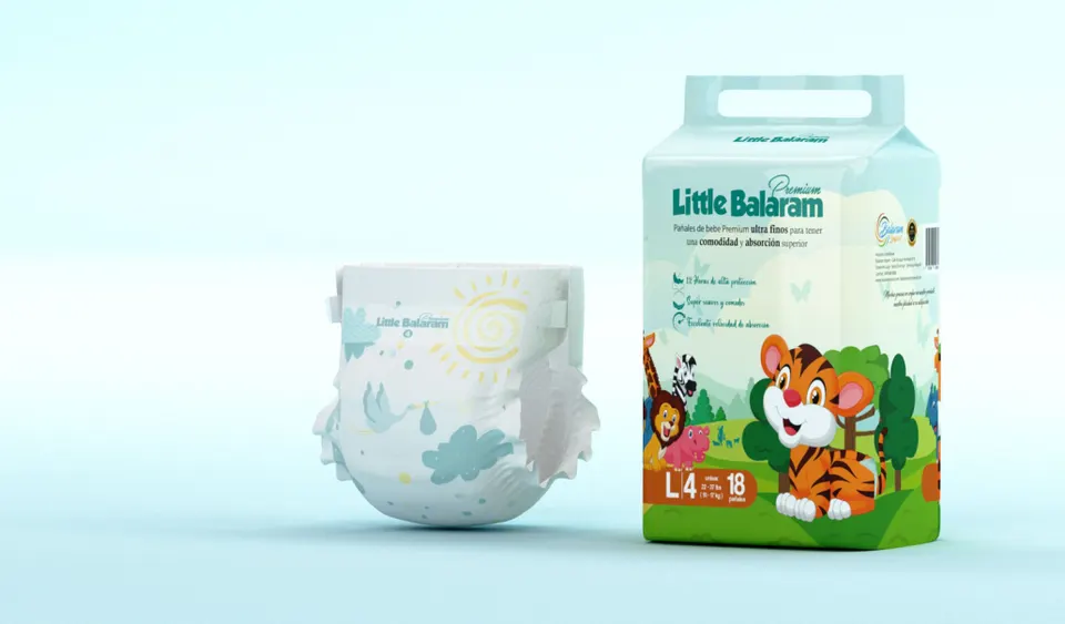 Pañal P/Bebe #4 Little Balaram Premium
