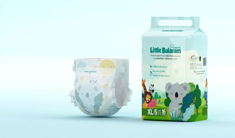 Pañal P/Bebe #5 Little Balaram Premium