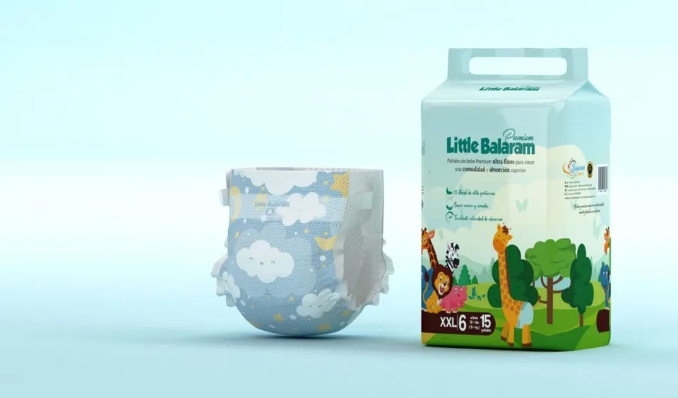Pañal P/Bebe #6 Little Balaram Premium