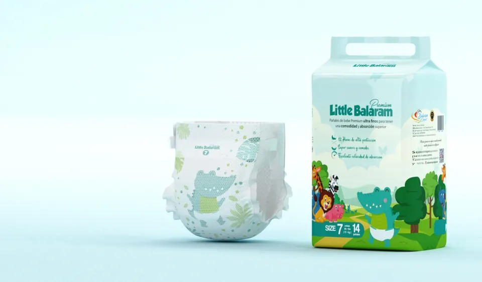 Pañal P/Bebe #7 Little Balaram Premium