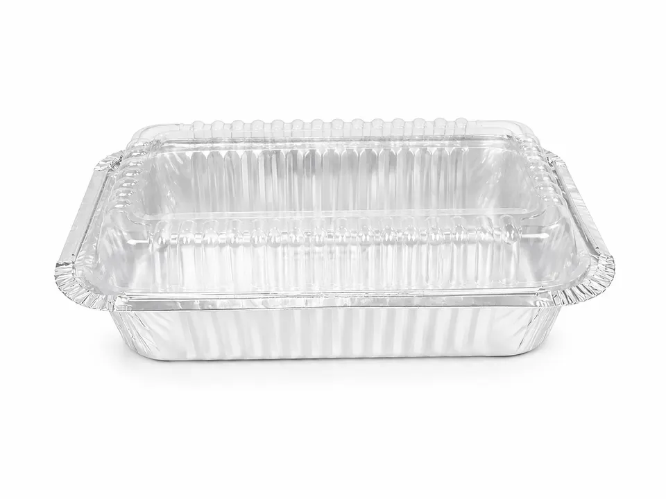 Envase de Aluminio Rectangular 2.5Lb