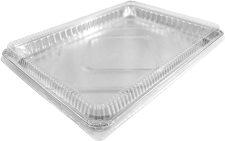 Tapa P/Bandeja de Aluminio Grande Cuadrada