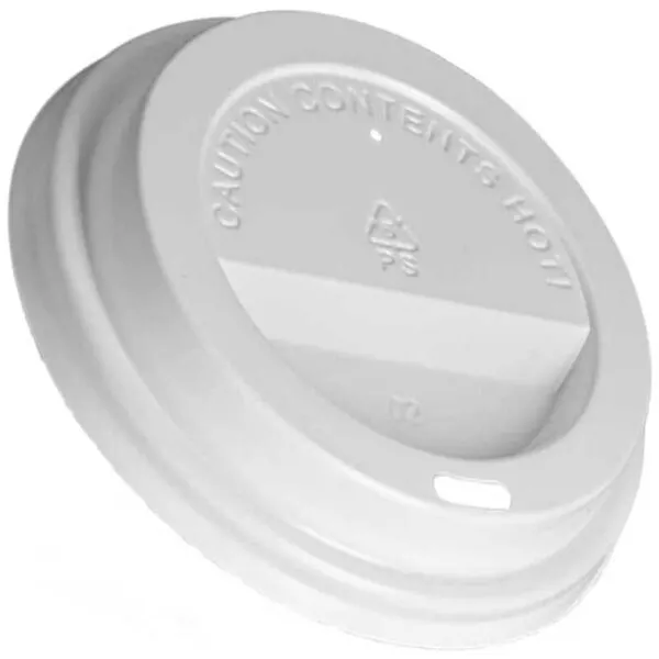 Tapa P/Vaso de Cartón Bebida Caliente