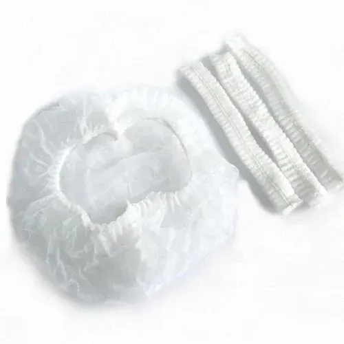 Gorros Desechables Tipo Acordeon Blancos