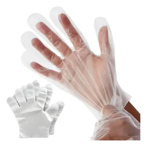 Guantes Desechables P/Manipular Alimentos