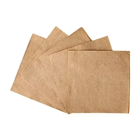 Servilletas 10x10 Kraft P/Cocteles