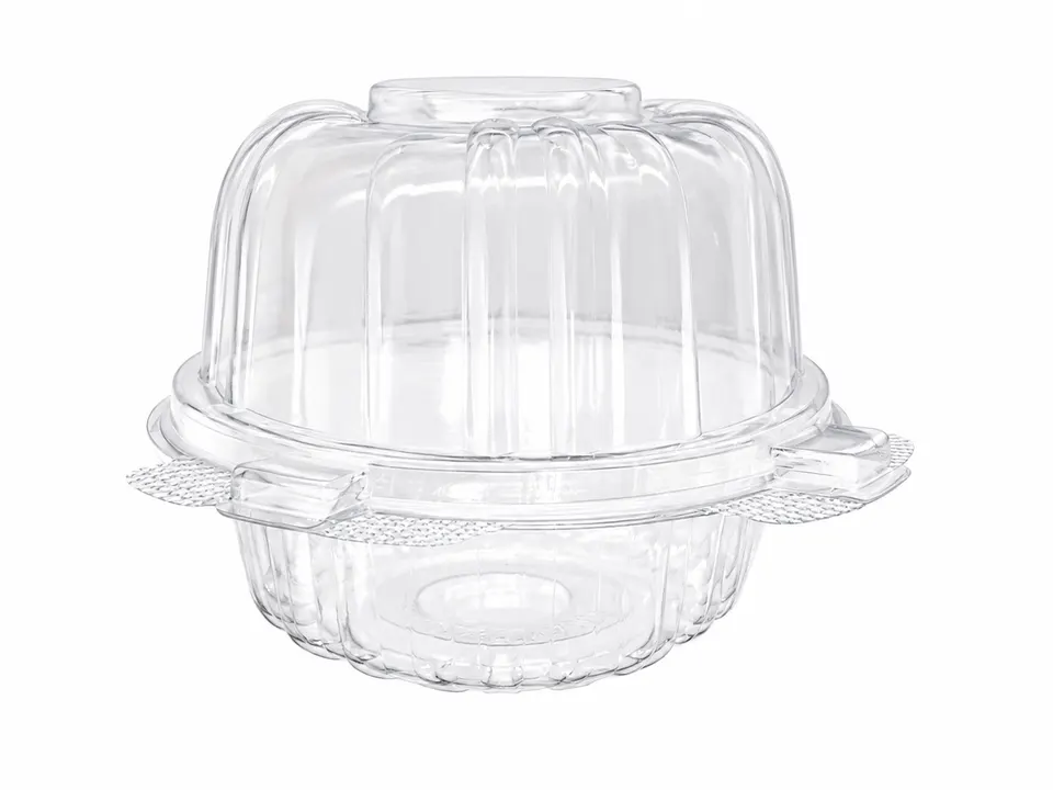 Contenedor PET P/Un Cupcake