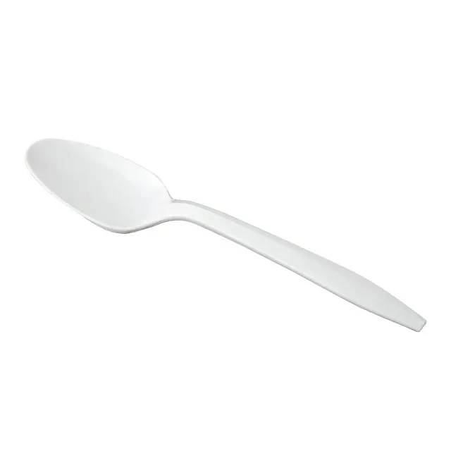 Cucharas Plásticas Blancas