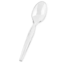 Cucharas Plásticas Clear