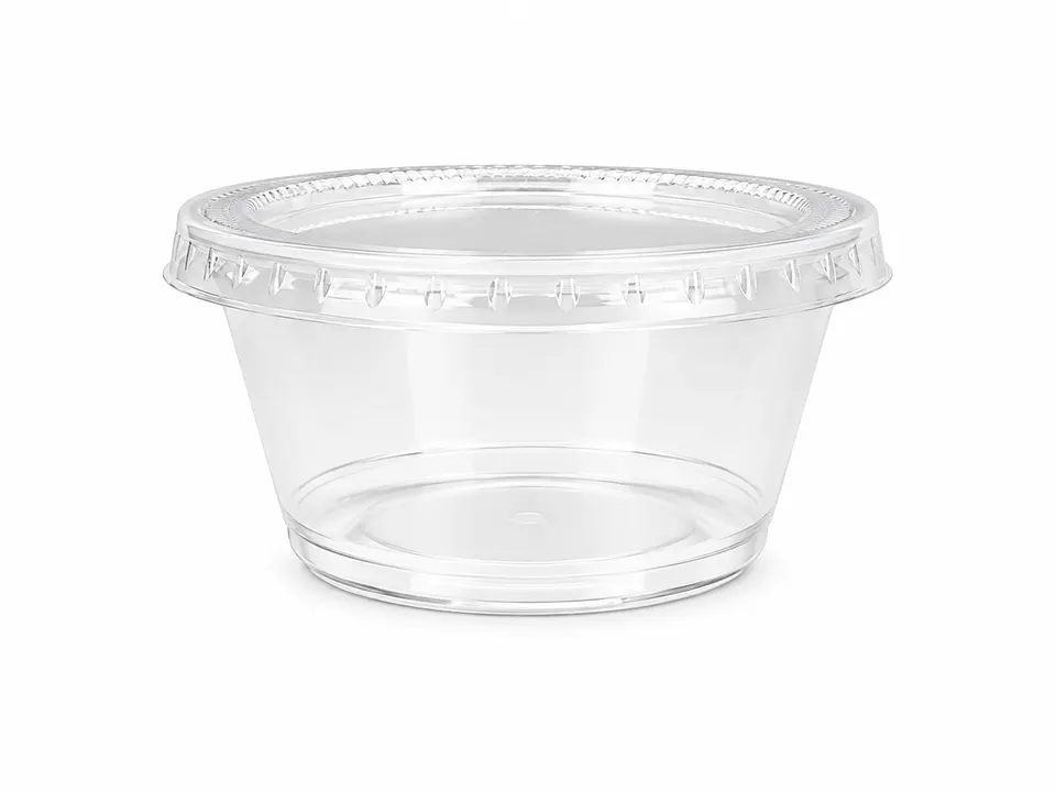 Envase Souffle Clear 3.25 Onzas