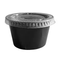 Envase Souffle Negro 4 Onzas